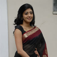Praneetha hot in transparent black saree | Picture 68318